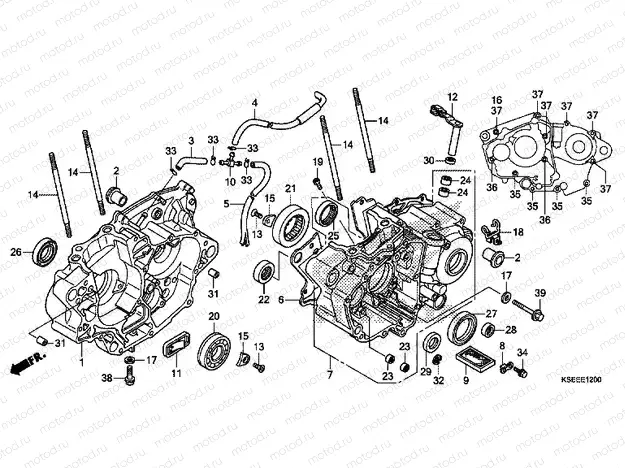 E-12 CRANKSHAFT