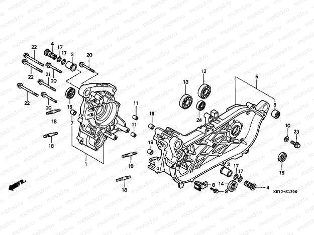 E-12 CRANKSHAFT