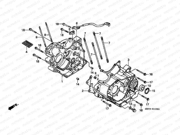 E-12 CRANKSHAFT
