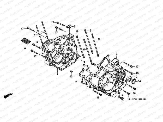 E-12 CRANKSHAFT