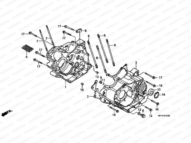 E-12 CRANKSHAFT