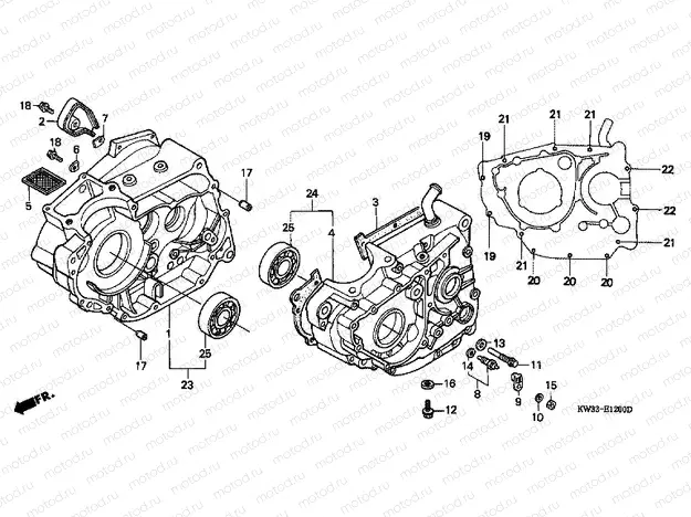E-12 CRANKSHAFT