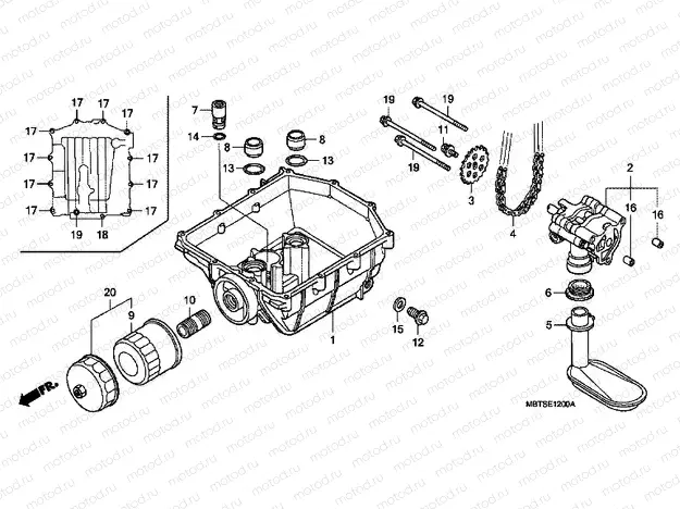 E-12 OIL PUMP