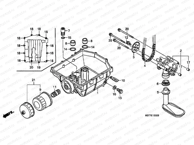 E-12 OIL PUMP