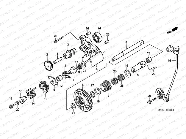 E-12 REVERSE GEAR