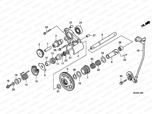 E-12 REVERSE GEAR