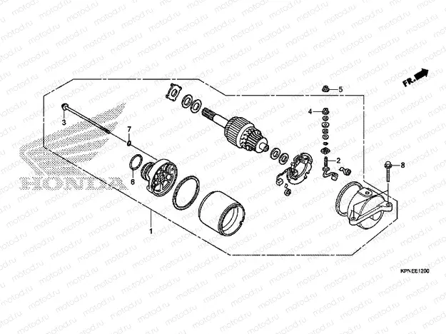 E-12 STARTER ENGINE
