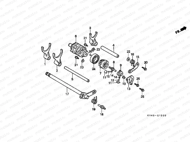 E-12 TRANSMISSION DRUM