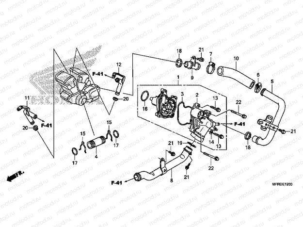 E-12 WATER PUMP