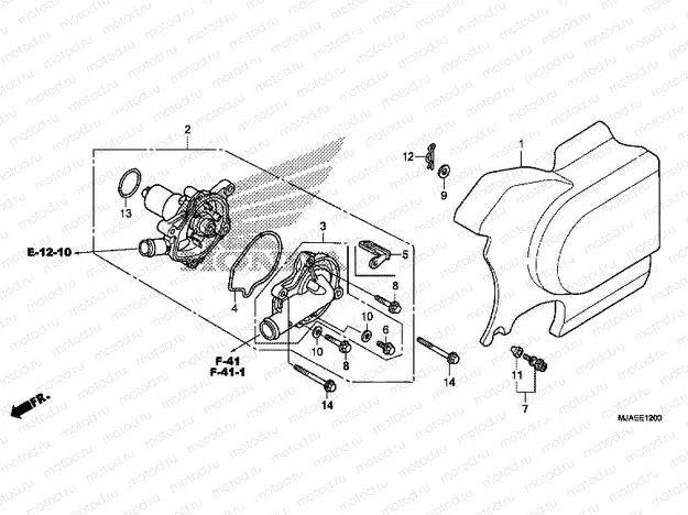 E-12 WATER PUMP