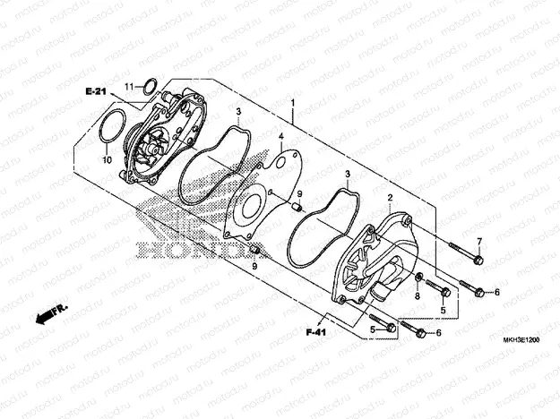 E-12 WATER PUMP