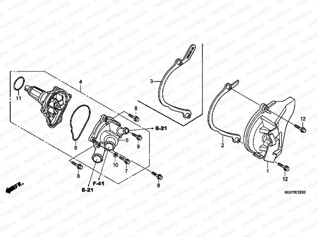 E-12 WATER PUMP