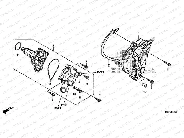 E-12 WATER PUMP