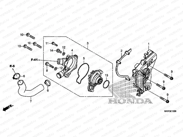 E-12 WATER PUMP