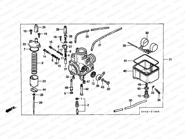 E-13 CARBURETOR