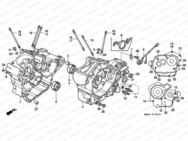 E-13 CRANKCASE