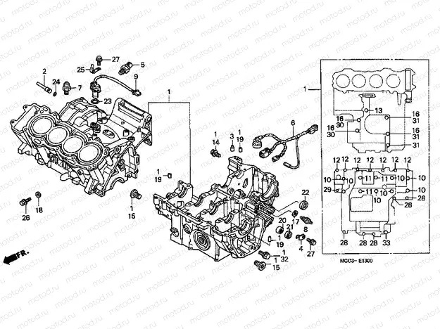 E-13 CRANKSHAFT