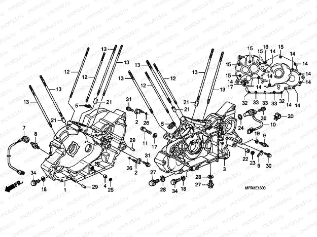 E-13 CRANKSHAFT