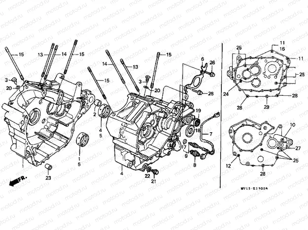 E-13 CRANKSHAFT
