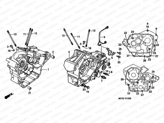 E-13 CRANKSHAFT