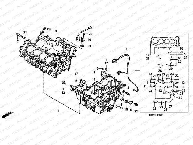 E-13 CRANKSHAFT