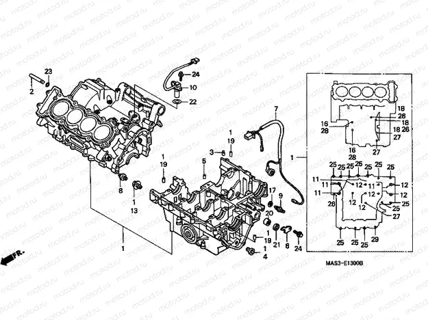 E-13 CRANKSHAFT