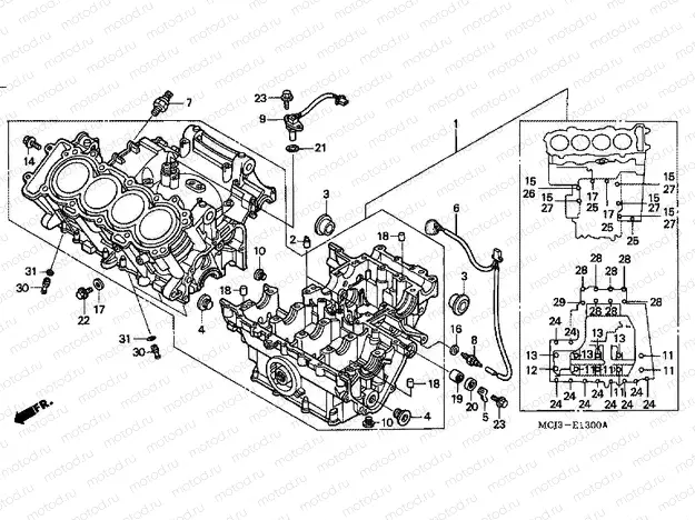 E-13 CRANKSHAFT