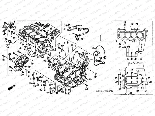 E-13 CRANKSHAFT
