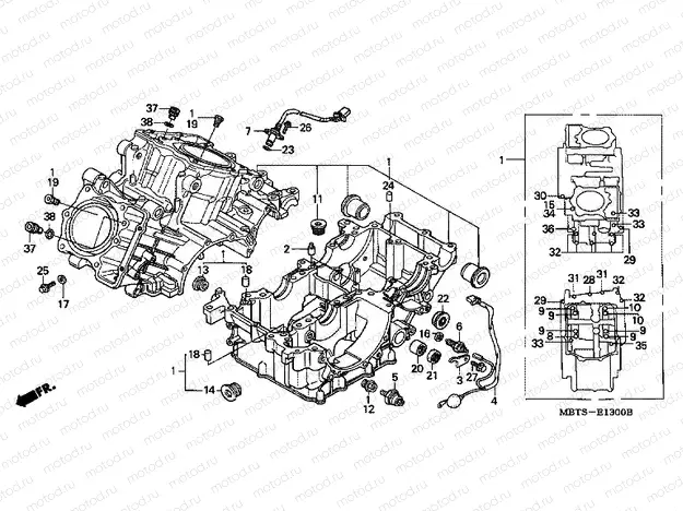 E-13 CRANKSHAFT