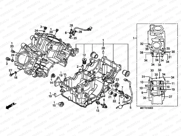 E-13 CRANKSHAFT
