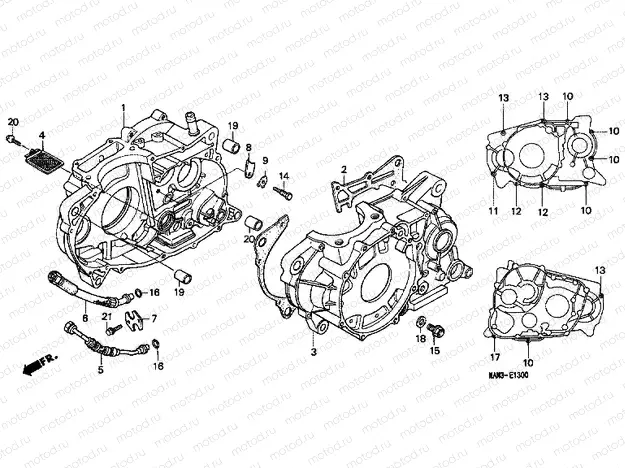 E-13 CRANKSHAFT