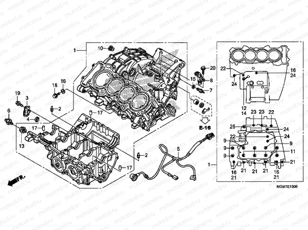 E-13 CRANKSHAFT