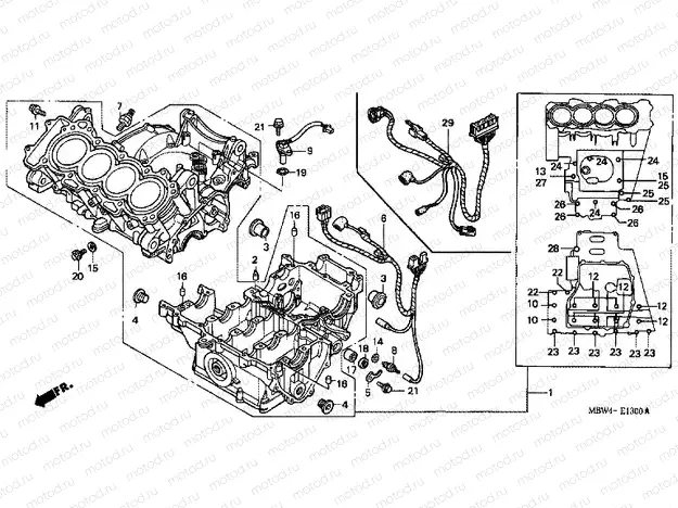 E-13 CRANKSHAFT