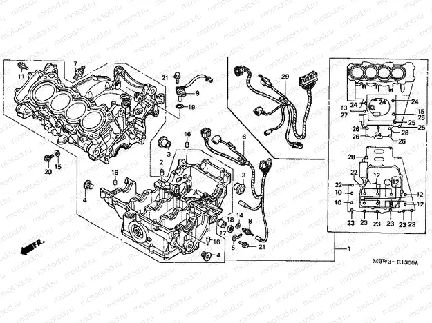 E-13 CRANKSHAFT