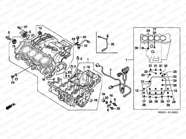 E-13 CRANKSHAFT