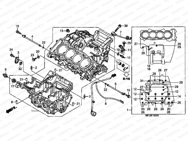 E-13 CRANKSHAFT