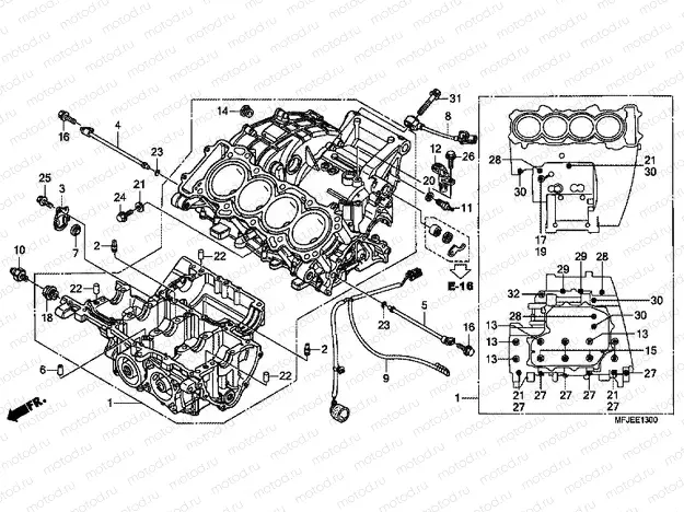 E-13 CRANKSHAFT