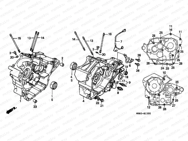 E-13 CRANKSHAFT