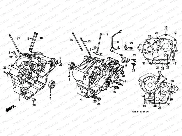 E-13 CRANKSHAFT