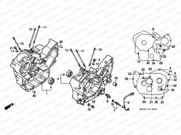 E-13 CRANKSHAFT