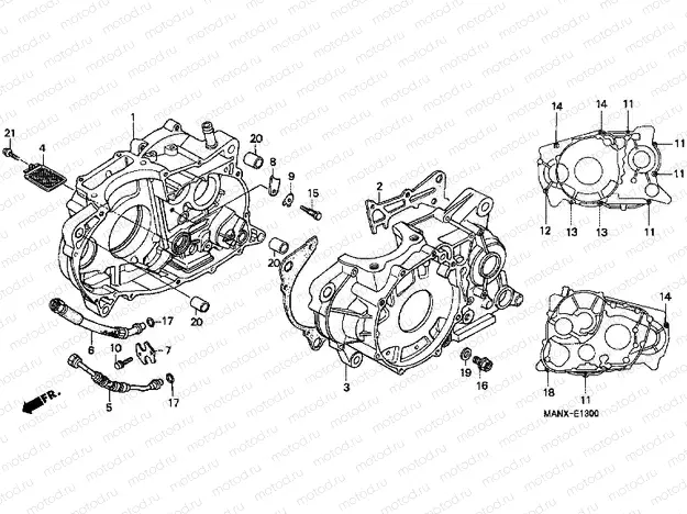 E-13 CRANKSHAFT
