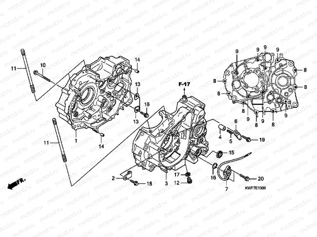 E-13 CRANKSHAFT