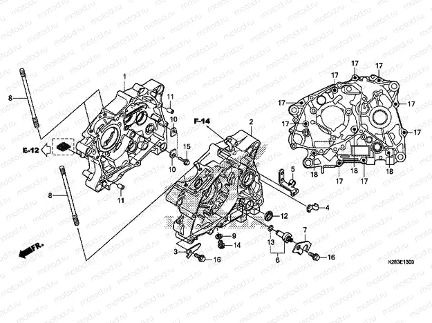 E-13 CRANKSHAFT