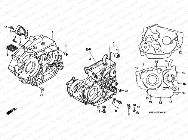 E-13 CRANKSHAFT