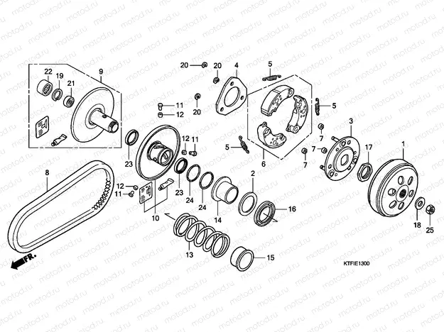 E-13 DRIVEN FACE