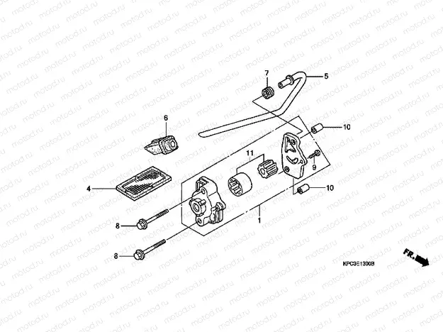 E-13 OIL PUMP