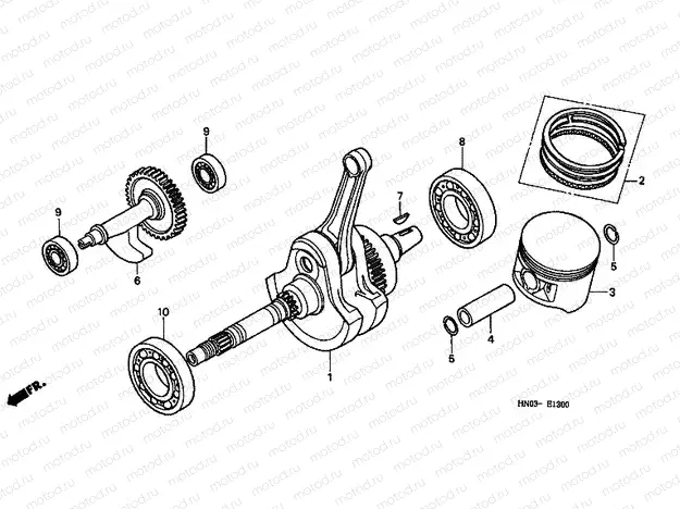 E-13 PISTON