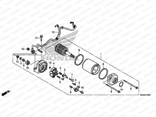 E-13 STARTER ENGINE
