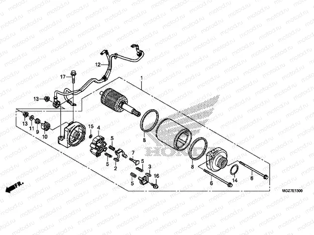 E-13 STARTER ENGINE