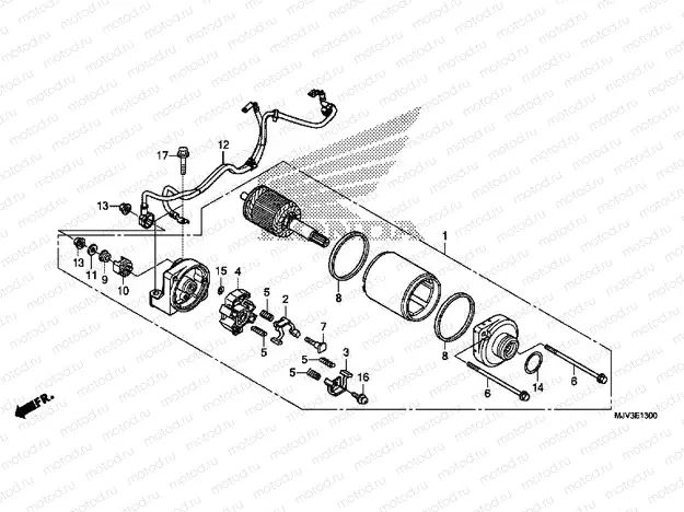E-13 STARTER ENGINE